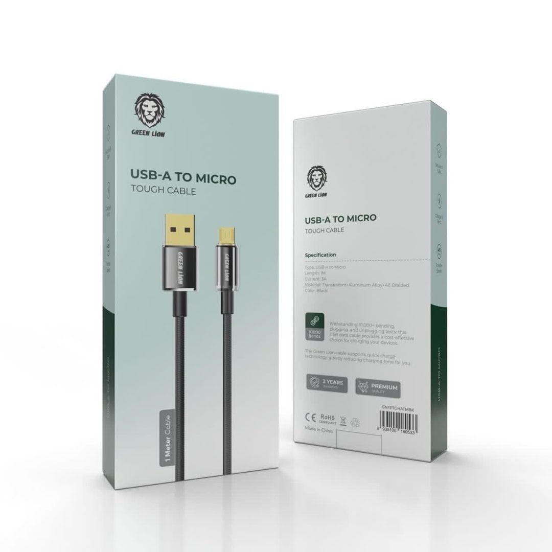 کابل USB به میکرو گرین لاین